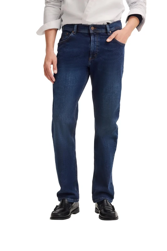 bugatti Men's 3289d-96620 Five Pocket Ho, Blue-363, 32 W/32 L