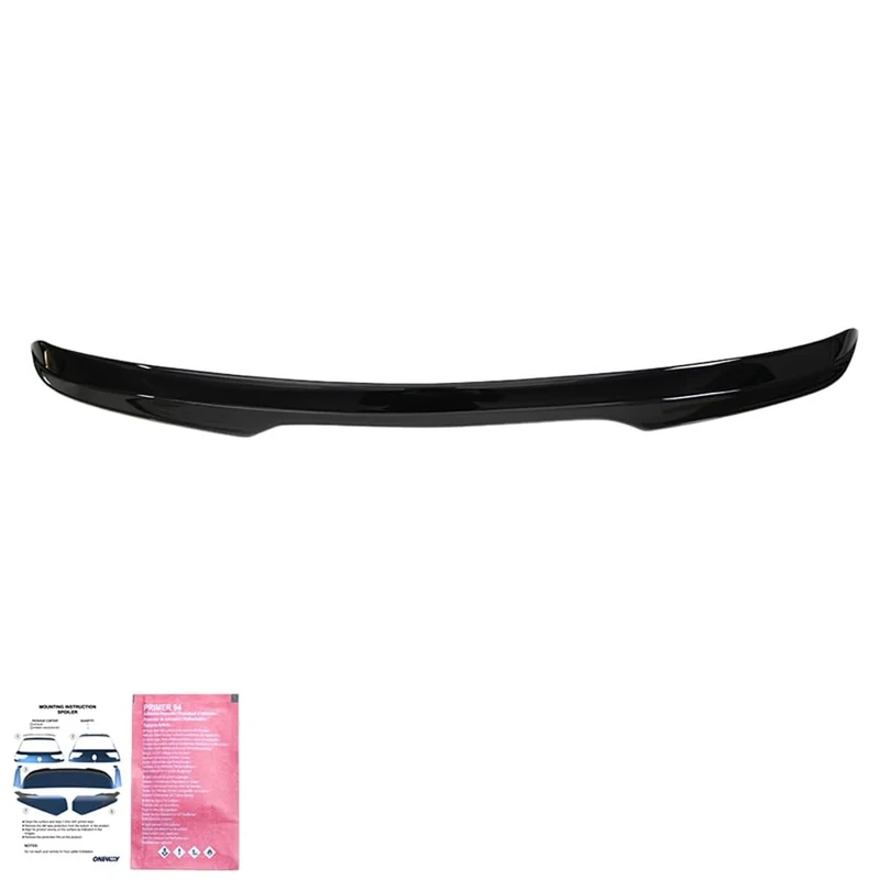 Oneway Roof Spoiler (Cap) compatible with Seat Ateca FR 2016- & Cupra Ateca 2018- - Gloss black