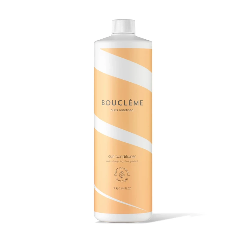 Bouclème - Curl Conditioner - Hydrating and Strengthening Hair Conditioner for Dry and Damaged Hair - 97% Naturally Derived Ingredients, 1 Litre (Pack of 1)