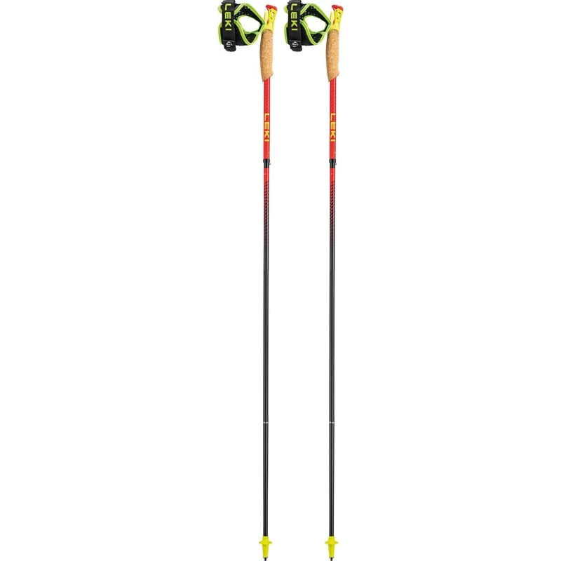 Leki Ultratrail FX.One Superlite Trail Running Poles, 100 cm, red
