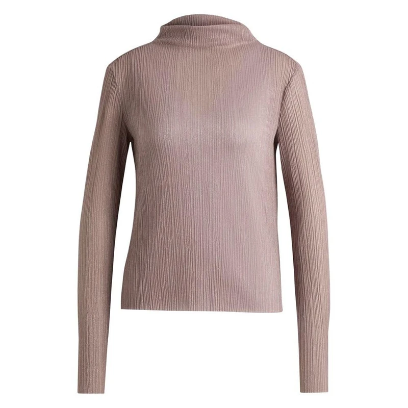 HUGO Women's Dazriel Jersey_Top, Light/Pastel Pink683,
