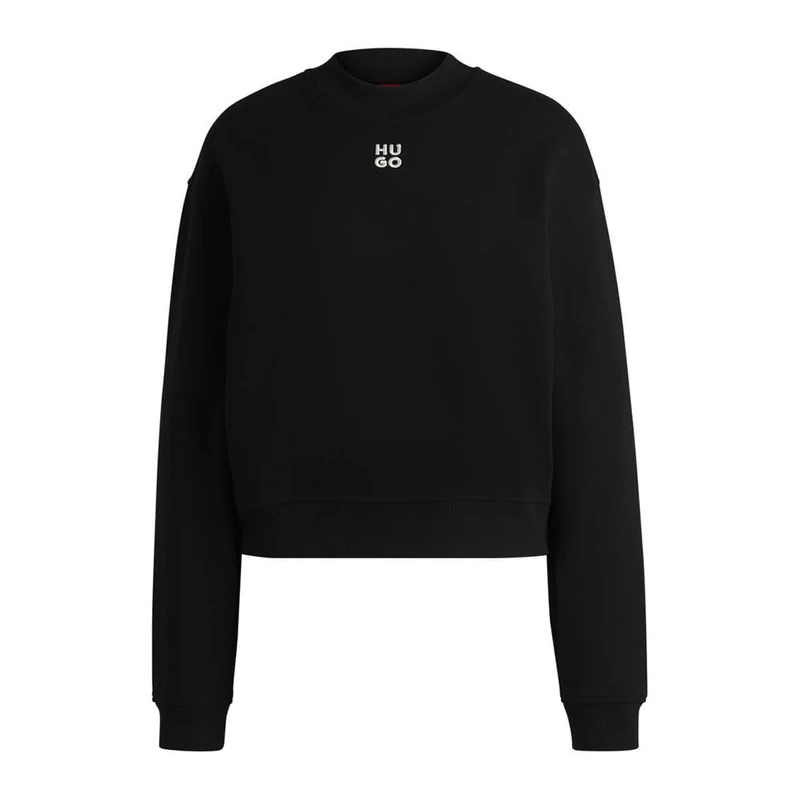 HUGO Women's Daxandria Sweatshirt, Black1,
