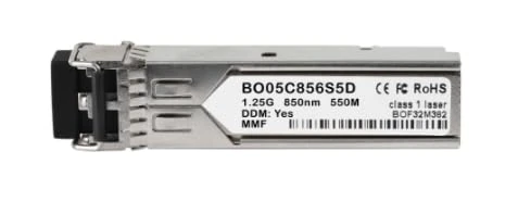 BlueOptics Kompatibler Extreme Networks 10G-SFP-ZR SFP+ Transceiver, LC-Duplex, 10GBASE-ZR, Singlemode Fiber, 1550nm, 80KM, DDM, 0°C/+70°C (10G-SFP-ZR-BO) Brand