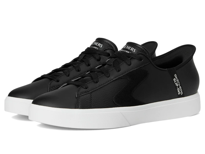Skechers Mens Trainer-Eden LX STRANDO, Black, 7