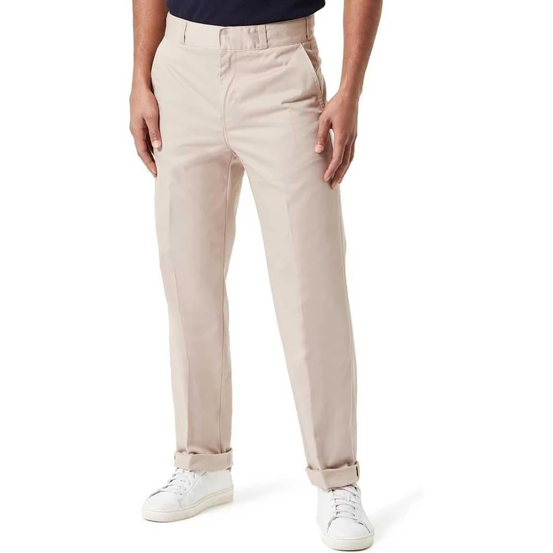 Hugo Men's Dexter234 Trousers_Flat, Medium Beige264, - Image 1