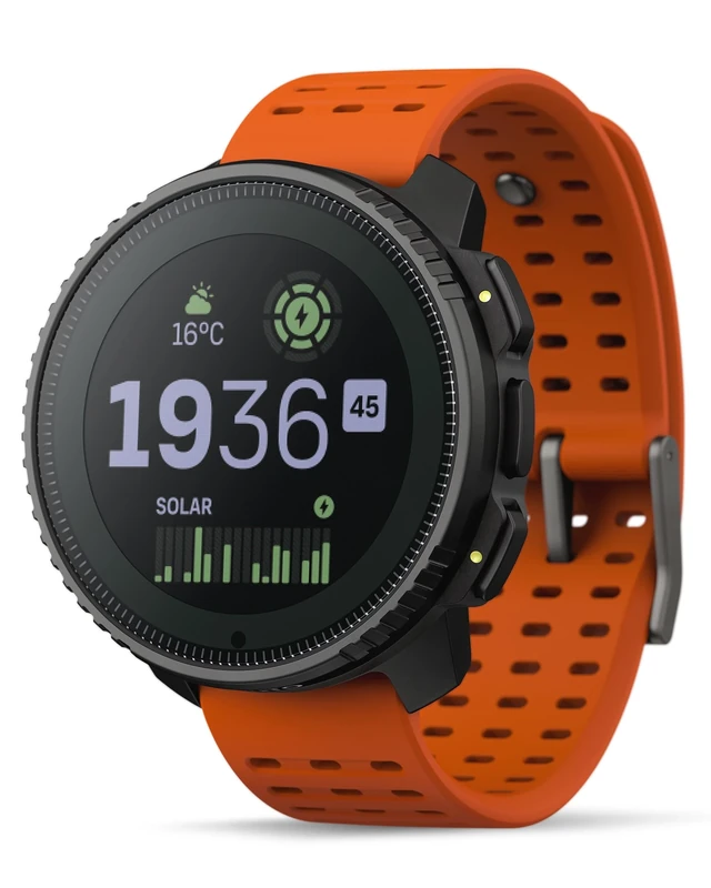 SUUNTO Vertical GPS Sports Watch, Solar Charging & Dual-GNSS, Multisport Smartwatch with Touchscreen & 95+ Sports, Advanced Health & Recovery Support, 60-Day Battery Life, Offline Map, Steel Canyon