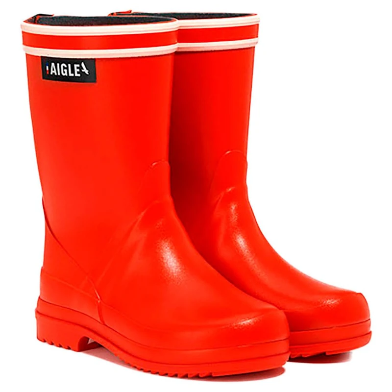 Aigle FRENCH LOLLY DB Waterproof Children's Boots | Flexible upper made of natural rubber | Warm, quick-drying lining | Grippy sole | Made in France