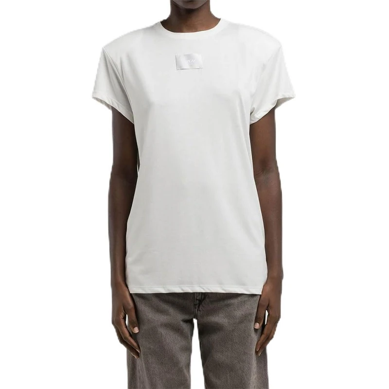 Replay Women's W3145 T-Shirt, 412 Butter White, XXS