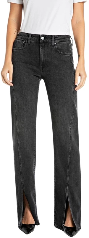 Replay Women's perlye Jeans, 098 Black, 31W x 34L - Image 1
