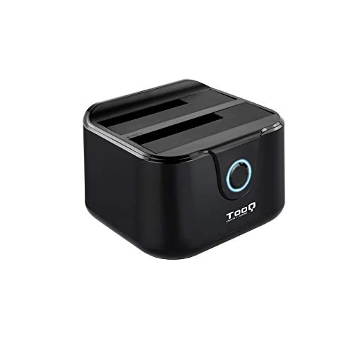 Monkey Ladder Docking Station with Dual SATA Bay for 2.5" and 3.5" Disks, USB 3.0 and USB 2.0 Host, Clone Offline Function, Black - Image 1