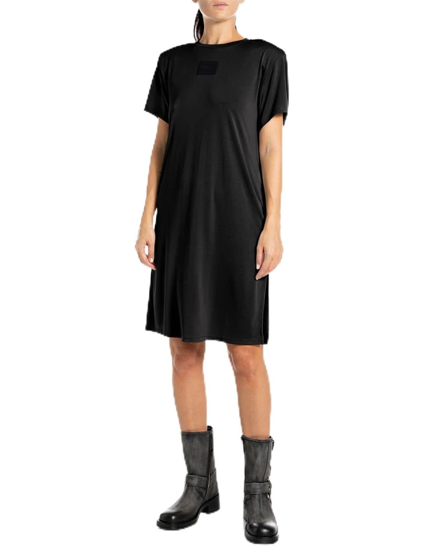 Replay Women's W9888 Dress, 098 Black, XXS