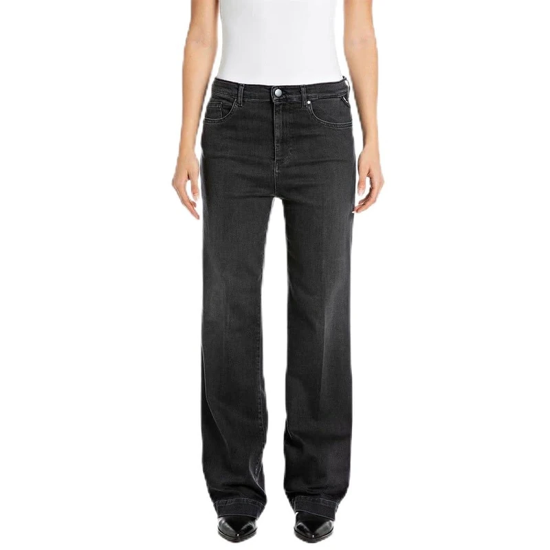 Replay Women's Melja Jeans, 098 Black, 27W x 34L