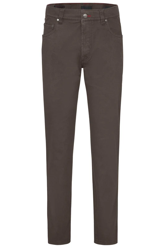 bugatti Men's 3274-66395b Five Pocket Ho, Brown-80, 30 W/34 L - Image 1