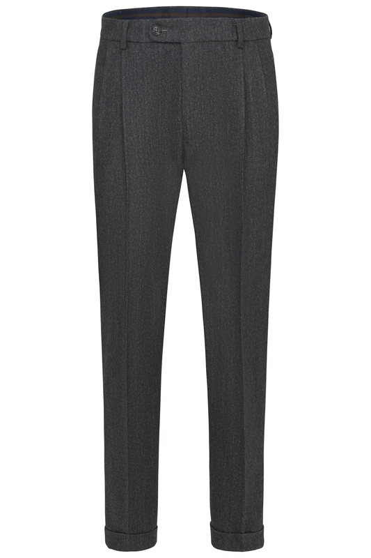 bugatti Men's 1020-66185b Slack Pants, Dark grey-280, 33 W/34 L - Image 1