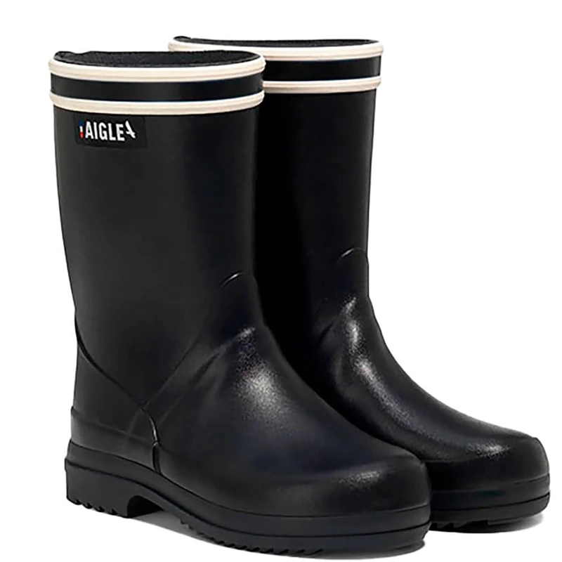 Aigle FRENCH LOLLY DB Waterproof Children's Boots | Flexible upper made of natural rubber | Warm, quick-drying lining | Grippy sole | Made in France