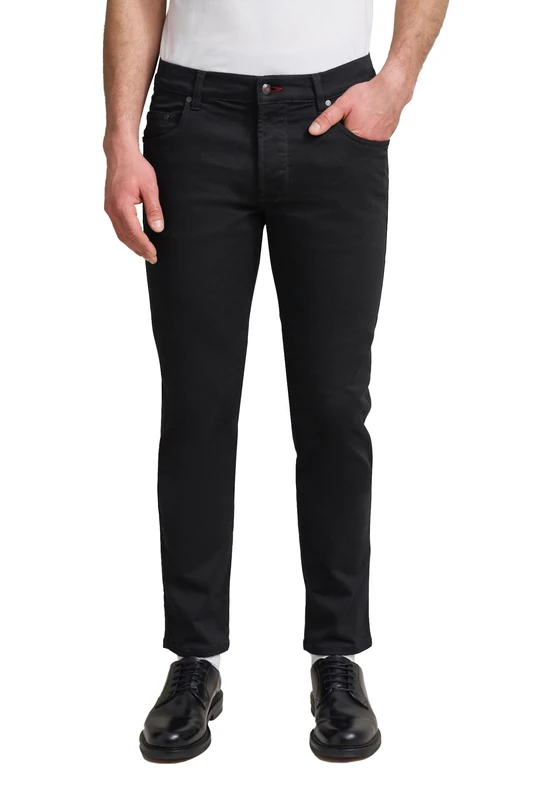 bugatti Men's 3278d-96635 Five Pocket Ho, Black-290, 33 W/32 L