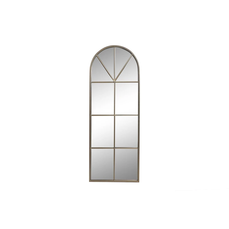 AlexandreHouse Espejo Metal Espejo 40.5X3X109.5 Ventana Dorado