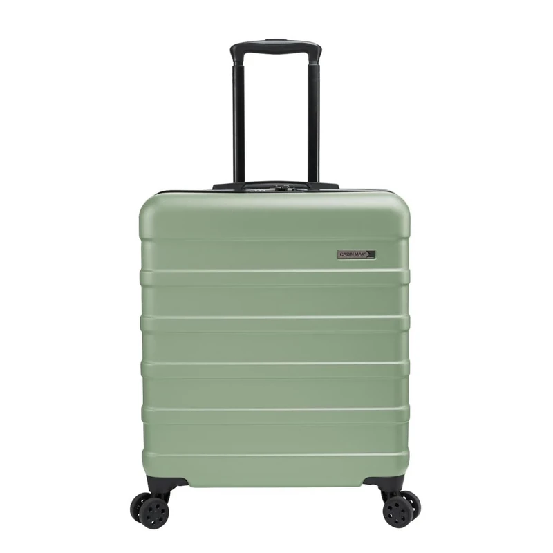 Cabin Max Anode 56x45x25 cm Carry On Hand Luggage Suitcase - Lightweight, Hard Shell, 4 Wheels, Combination Lock Suitable for Jet 2, BA, Easyjet (56L Bodo, 56 x 45 x 25 cm)