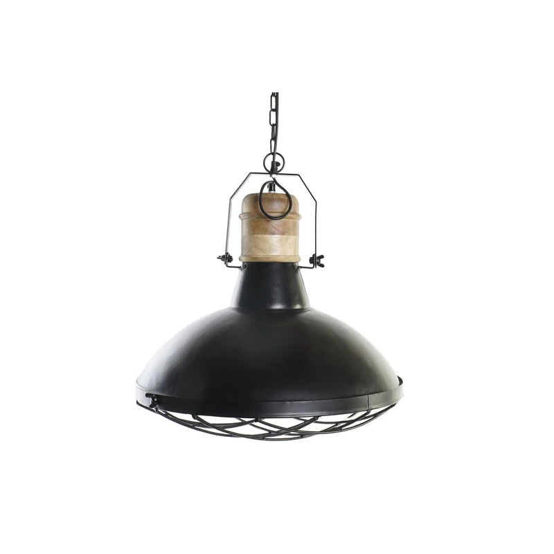 AlexandreHouse Techo Hierro Mango Lamp 52 x 52 x 57 cm Black