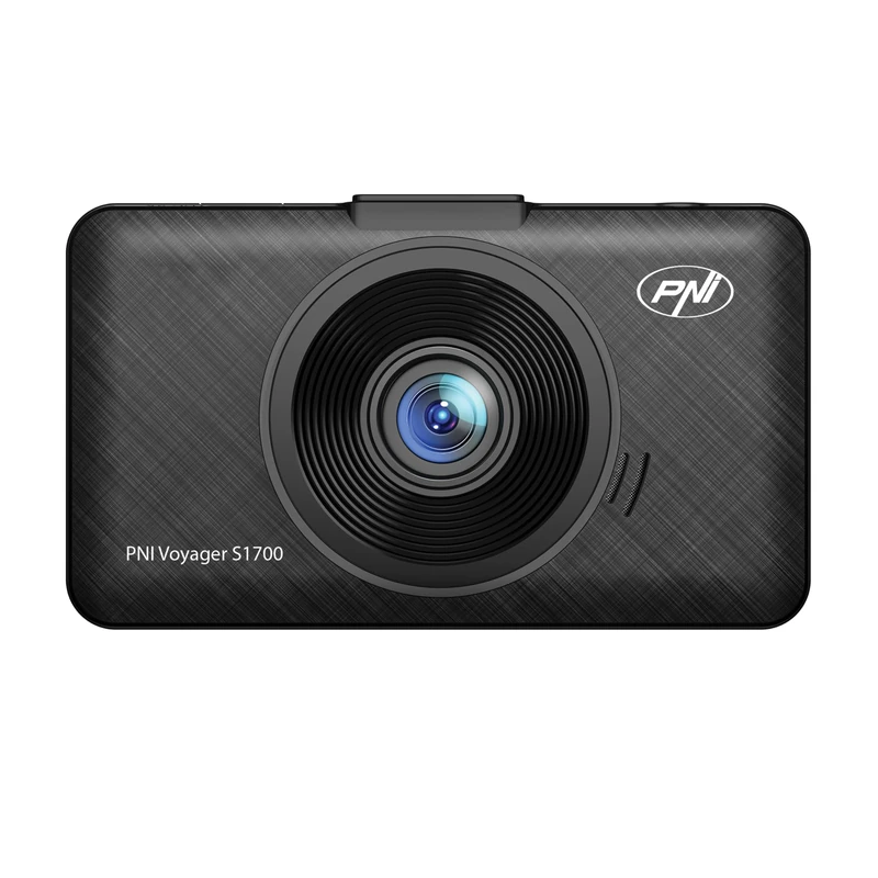 Car DVR camera PNI Voyager S1700 4K UHD, 3 inch screen, cyclic recording, parking monitoring, motion detection, 12V/24V power supply