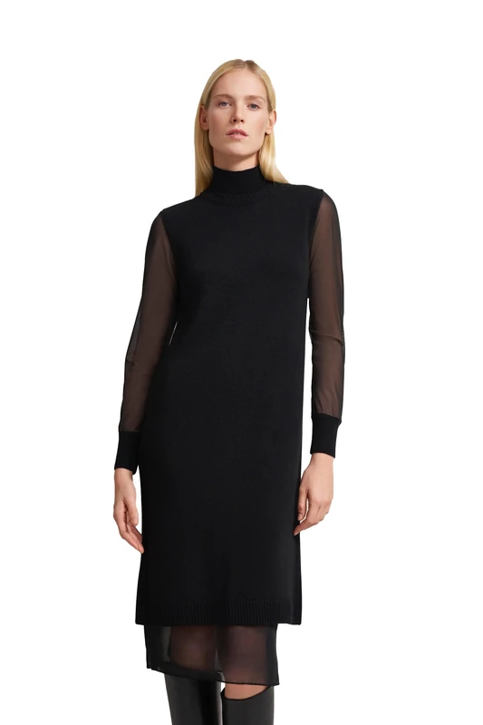 bugatti Women's W9906-5335 Knit Dress, Black-290, XL