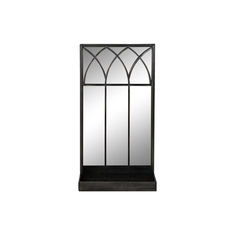 Espejo Metal Espejo 40 x 12 x 80 cm Black - Image 1