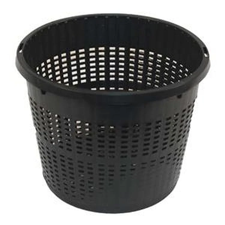 Pond Plant Baskets - Hessian Liners - Aquatic Marginal Pots (3, 22cm Round - (3 Litre))