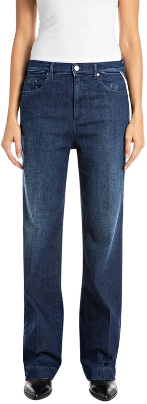 Replay Women's Melja Jeans, 007 Dark Blue, 24 W/30 L