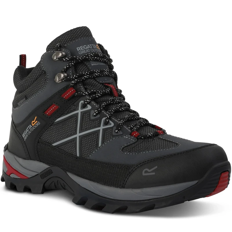 Regatta Men's Samaris III Walking Boots Waterproof Durable Hiking Footwear