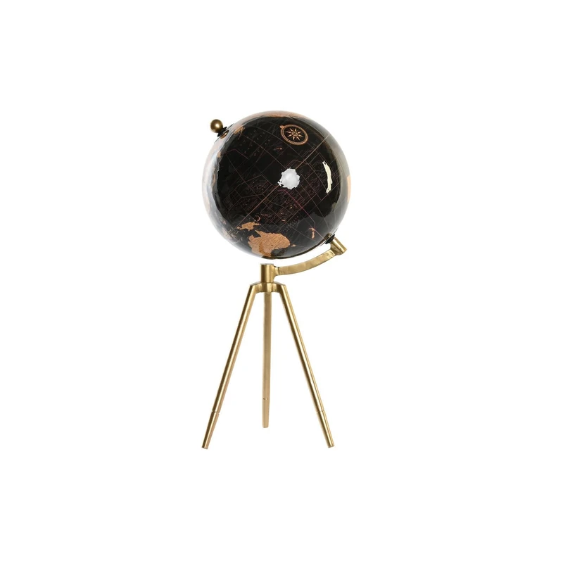 Terraqueo Globe Metal 20 x 20 x 47 cm Dorado - Image 1