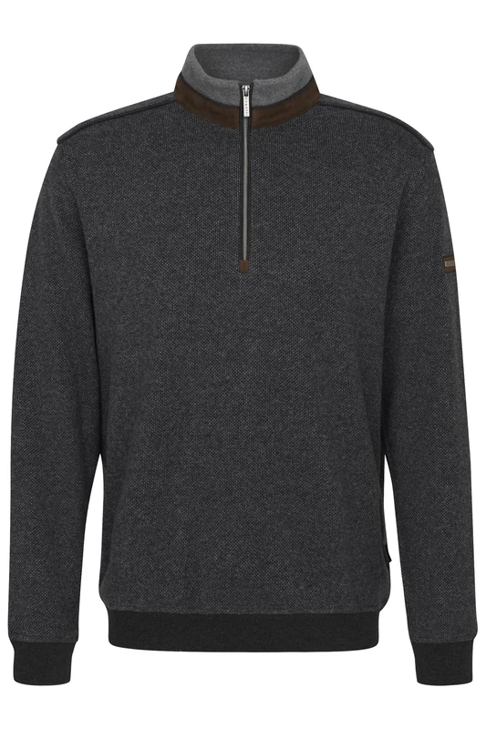 bugatti Men's 8550-65060b Sweattroyer, Gray, XXL