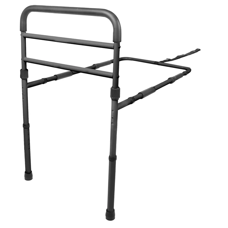 PEPE Mobility Bed Rail for Elderly, Adjustable Non-Slip Grip Handle, Sturdy Steel Frame, Easy Installation, Safety & Support for Seniors Up to 300lb