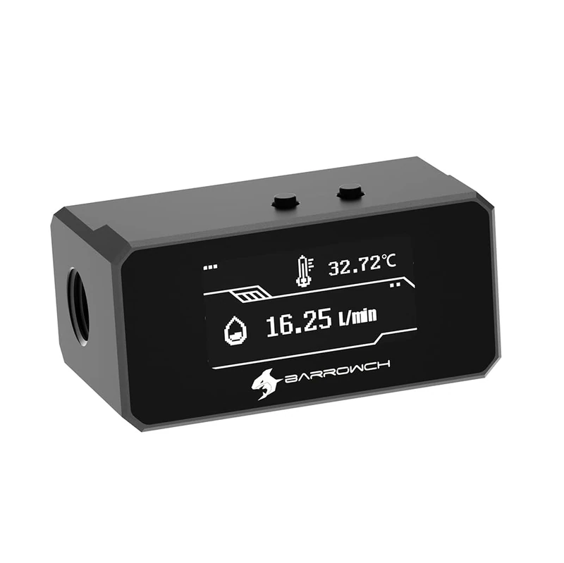 Barrow Flussmeter OLED - schwarz - Image 1