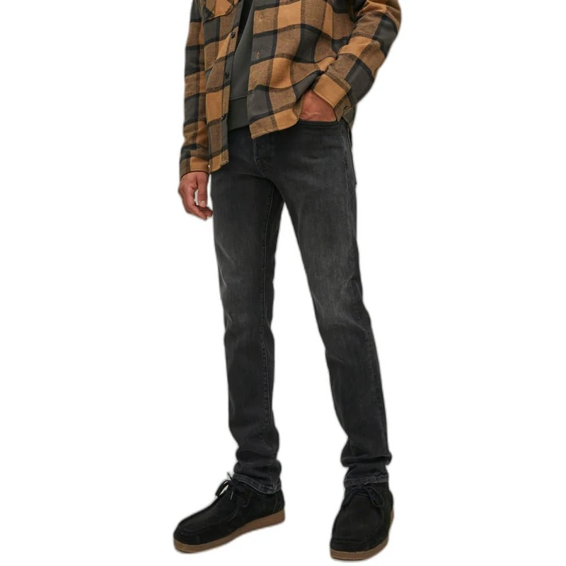 JACK & JONES RDD Royal RI 300 Slim Fit Jeans Black Denim 32 30 Black Denim (US) 32 / L30, Black Denim, 20
