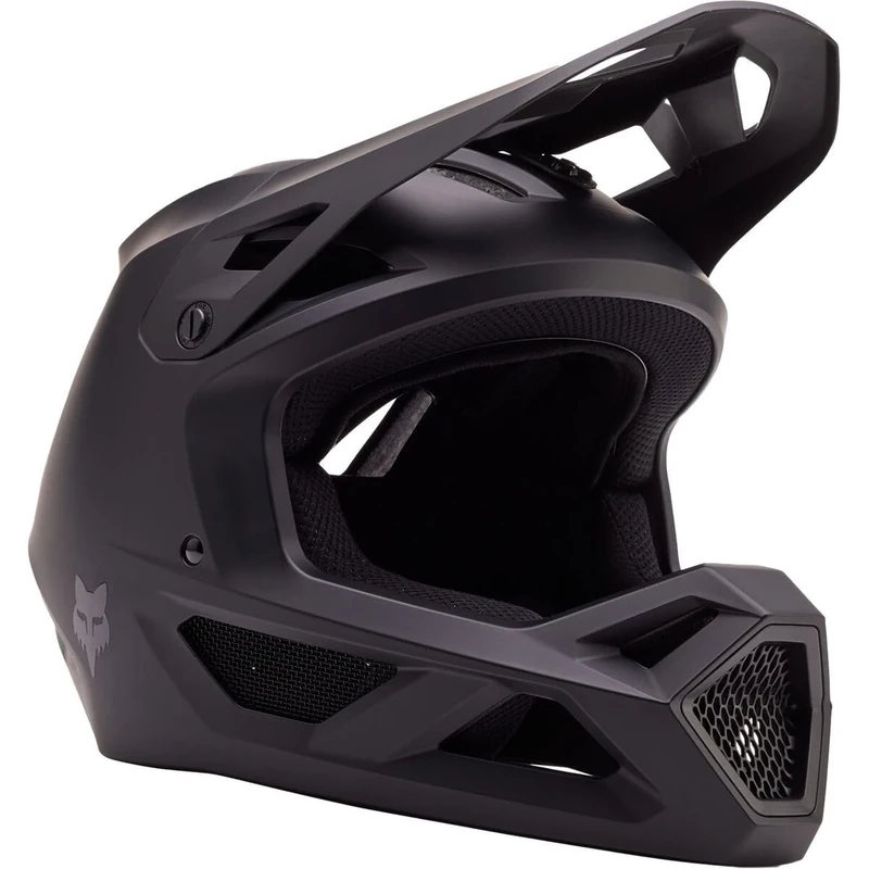 Fox Racing RAMPAGE MT BLK CE/CPSC – MTB helmet – lightweight ABS shell – MIPS – 360° ventilation – adjustable visor – GoPro mount – matte black, size: 2X