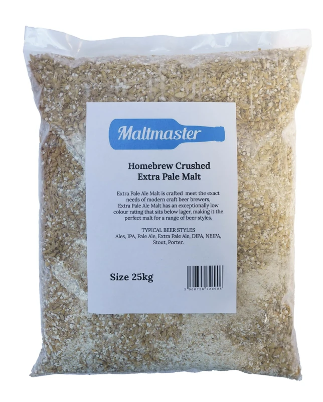 Homebrew Crushed Malt Extra Pale 25kg