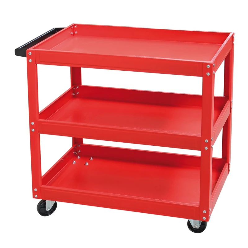 Valex Tool Trolley - 3 Shelf Heavy Duty Welding Cart - Image 1