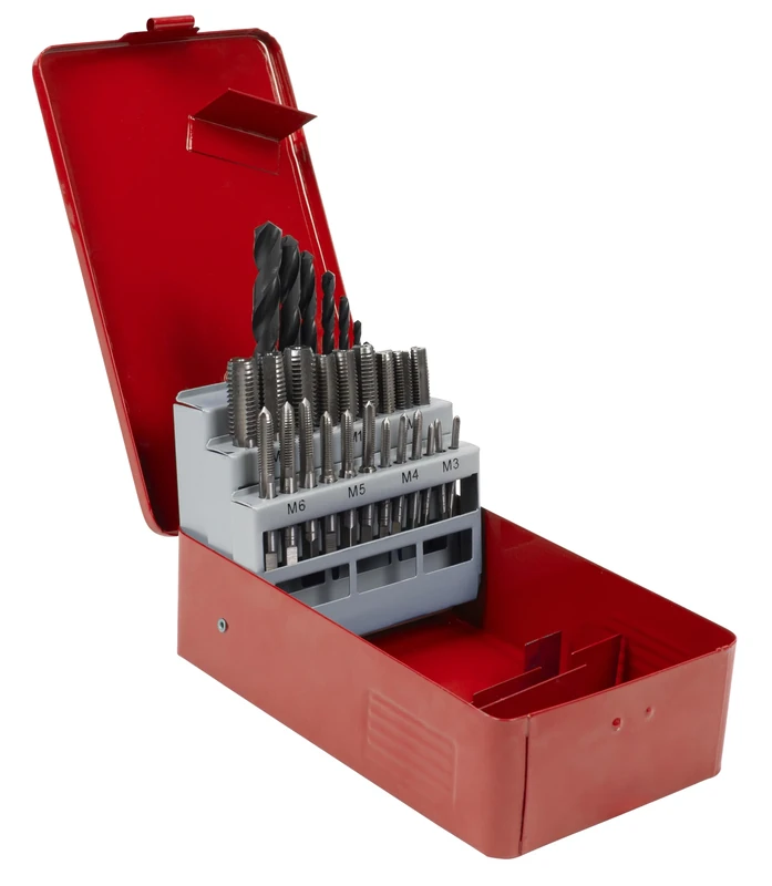 Sealey Tap & Drill Bit Set, Metric, 28pc - AK3023