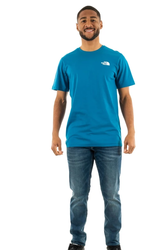 The North Face Redbox Celebration T-Shirt Adriatic Blue XL