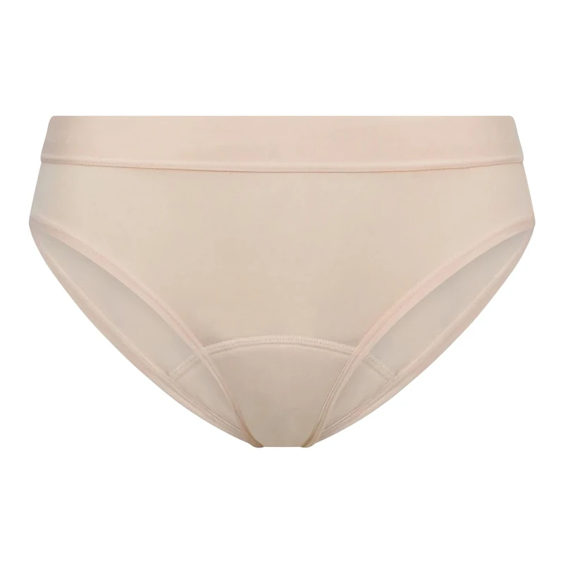 Equetech Bikini Brief Plus – Padded Equestrian Riding Underwear, Nude L (UK 14-16) - Image 1