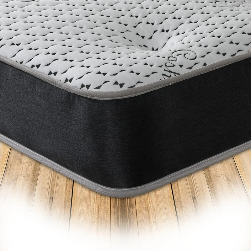 Starlight Beds Tufted Double Mattress. 9 Inches Deep with Cashmere Sleep Surface and Natural Fillings. Medium Firmness. (Double Mattress)