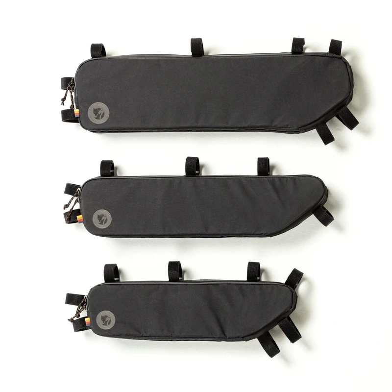Fjällräven Unisex Outdoor Bicycle Frame Bag, Large, Black, One Size