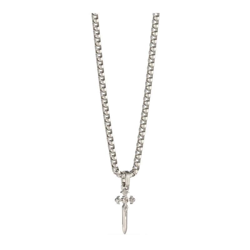 GUESS JUMN04024JWSTT-U South Alameda Necklace, Silver, No Gemstone