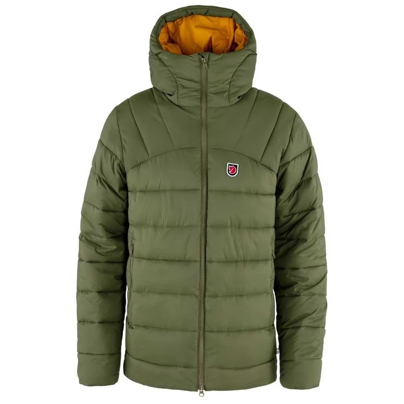 FJALLRAVEN 12500152-620-161 Expedition Mid Winter Jacket M Jacket Men's Green-Mustard Yellow Size XS
