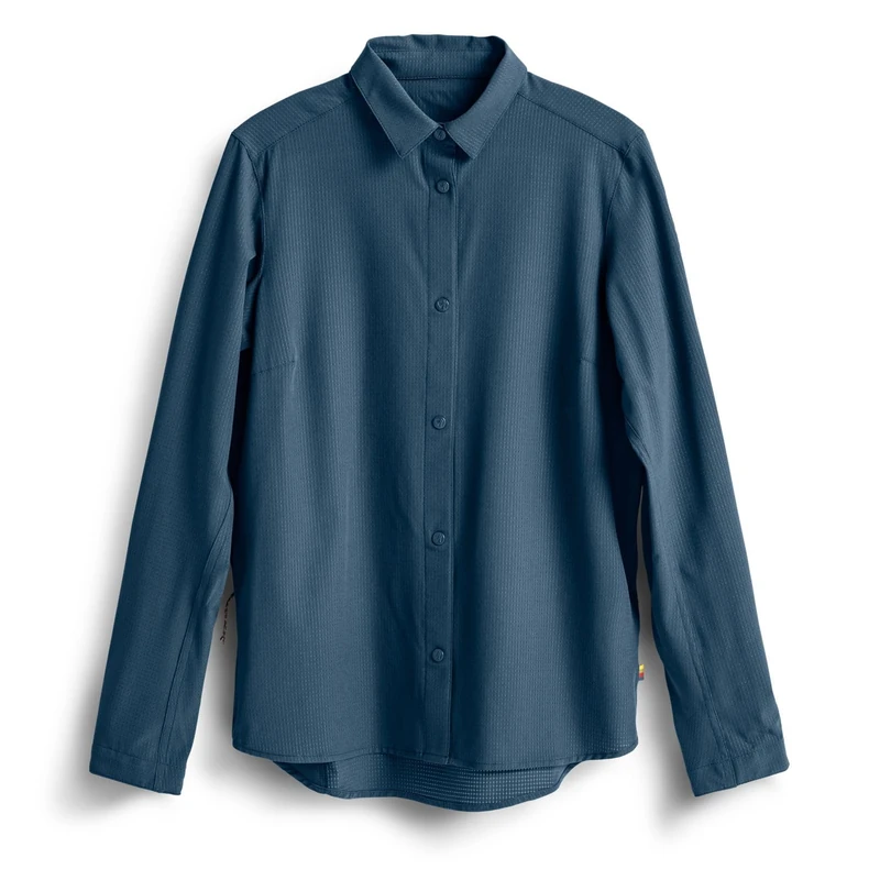 Fjällräven Women Sun Shirt Outdoor, Navy, S