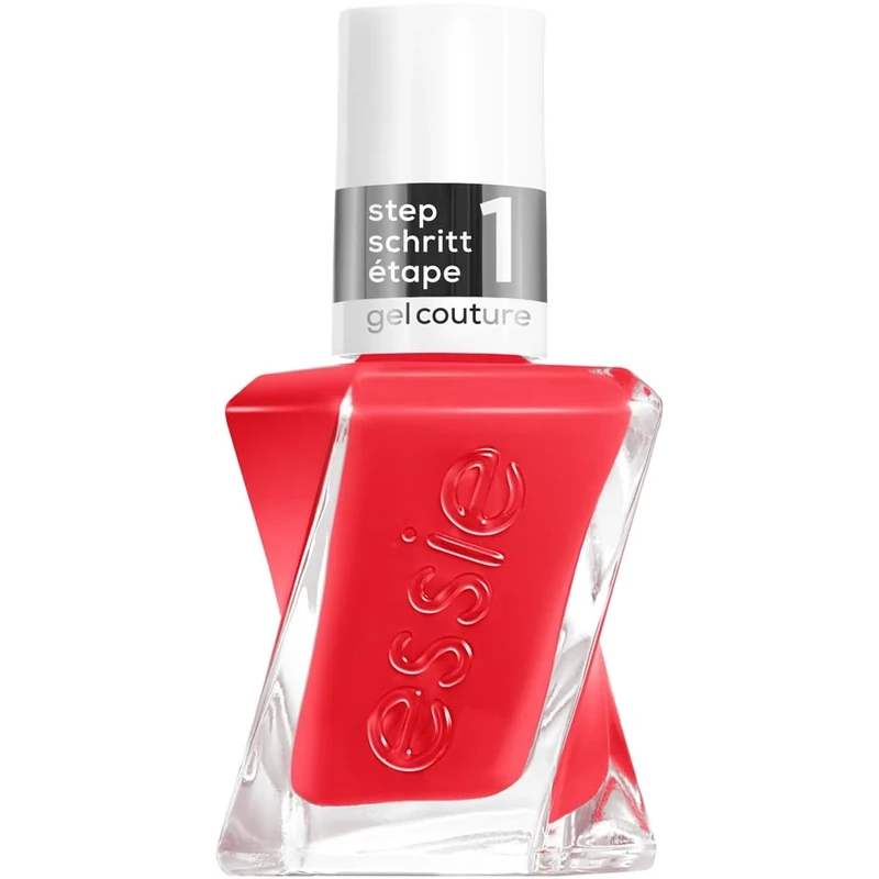 Essie Gel-Like Nail Polish, Lasts Up To 15 Days, With Flex.e Gel Technology, No Chipping, Glass-Like Shine, Vegan Formula, Couture, 470 Sizzling Hot, 13.5 ml