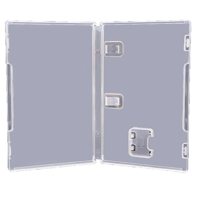 REPLACEMENT GAME CASE for NINTENDO SWITCH Empty Retail Box Cartridge Cover Clear (48)