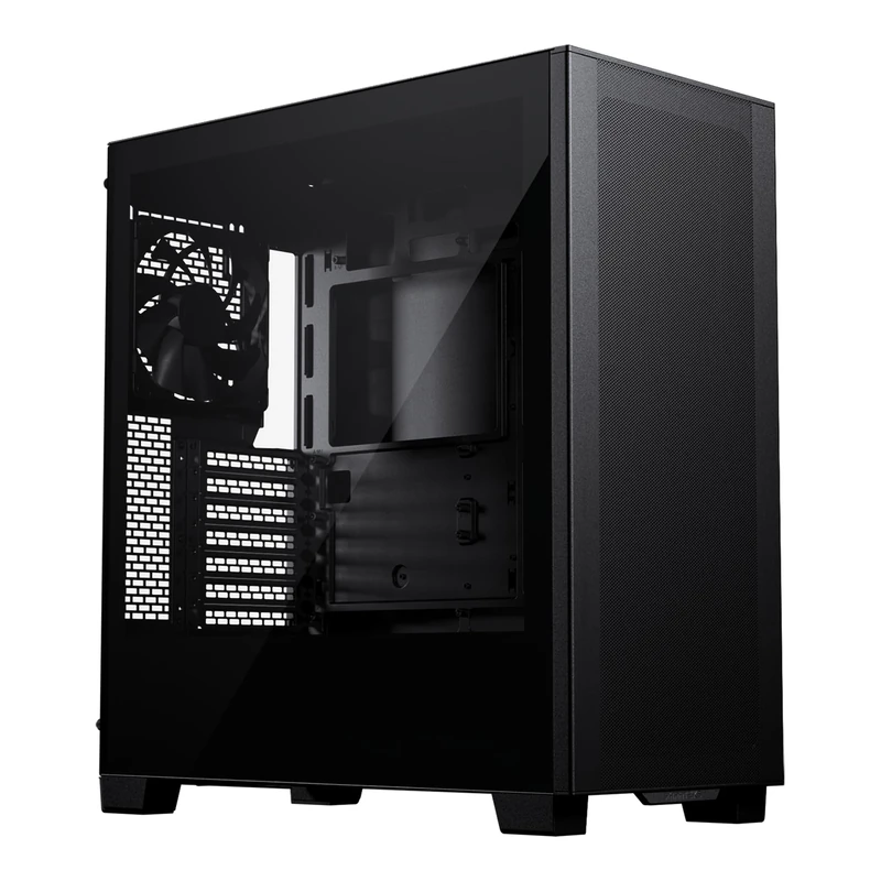 Phanteks XT Pro ATX Mid-Tower PC Case – Black, Tempered Glass Side Panel, High Airflow Mesh Front, E-ATX Support