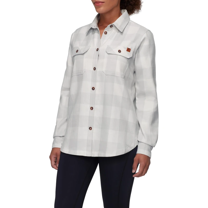 Mammut Tamaro Longsleeve Shirt Women White-Platinum S