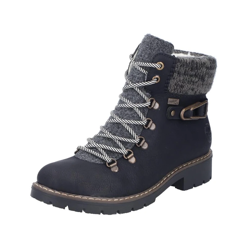 Rieker Y9131 Women's Ankle Boots, Black 00, 3.5 UK